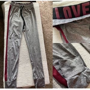 Stretchy Grey Joggers// size S